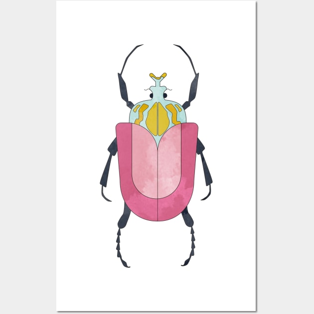 Beetle Wall Art by BanannaEstudio